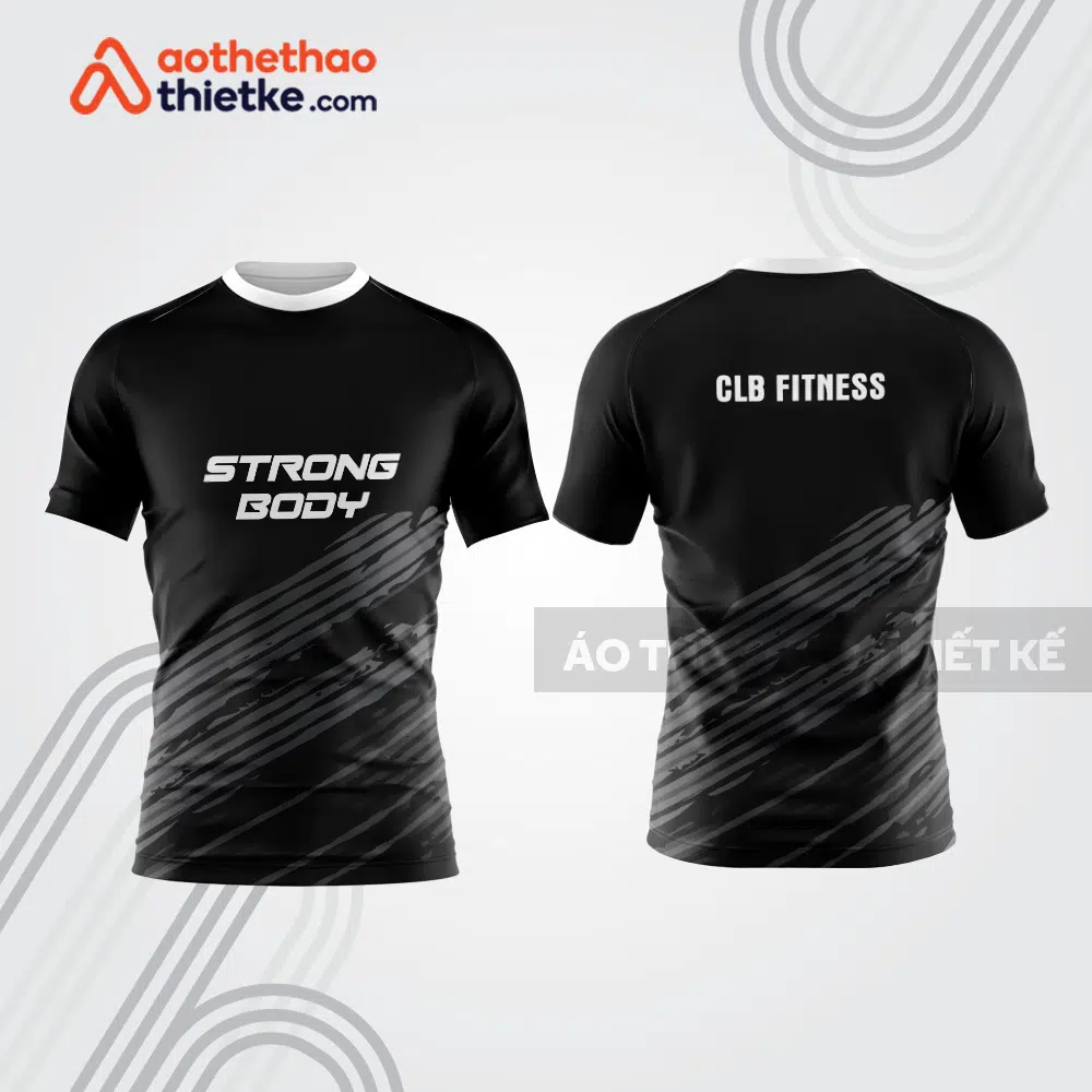 Mẫu thiết kế áo đồng phục t-shirt fitness & gym fg72