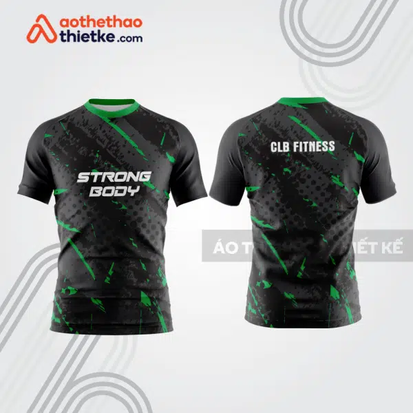 Mẫu thiết kế áo đồng phục t-shirt fitness & gym fg73