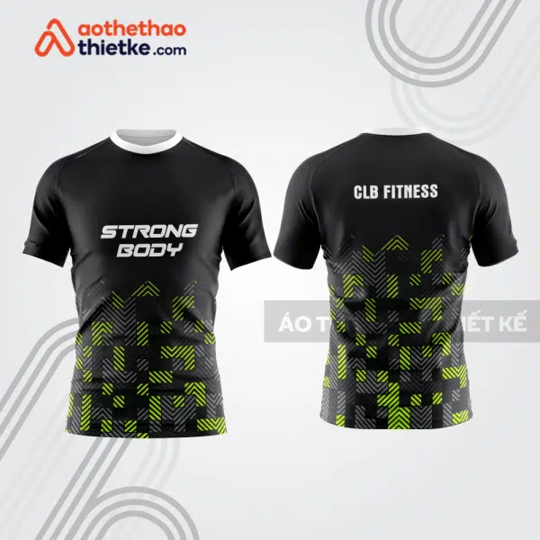 Mẫu thiết kế áo đồng phục t-shirt fitness & gym fg76