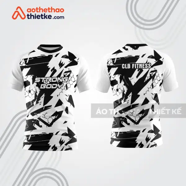 Mẫu thiết kế áo đồng phục t-shirt fitness & gym fg84
