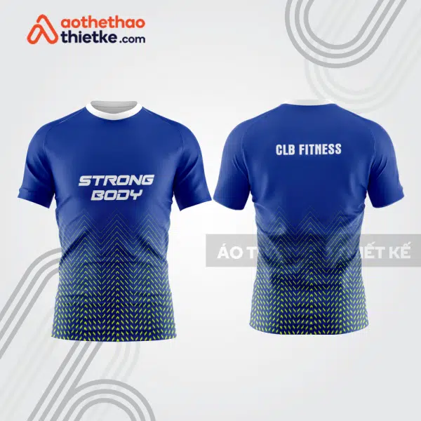 Mẫu thiết kế áo đồng phục t-shirt fitness & gym fg86