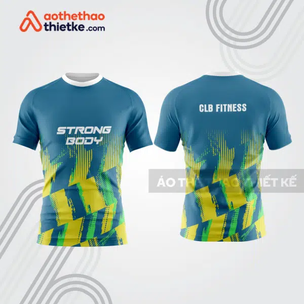 Mẫu thiết kế áo đồng phục t-shirt fitness & gym fg87