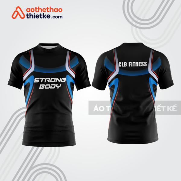 Mẫu thiết kế áo t-shirt fitness & gym fg9