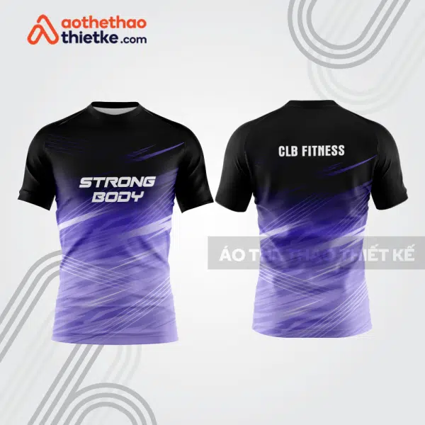 Mẫu thiết kế áo đồng phục t-shirt fitness & gym đẹp fg92