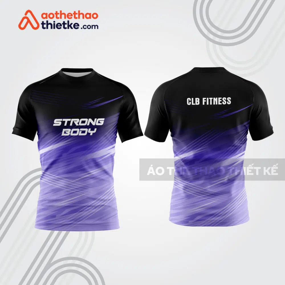 Mẫu thiết kế áo đồng phục t-shirt fitness & gym đẹp fg92