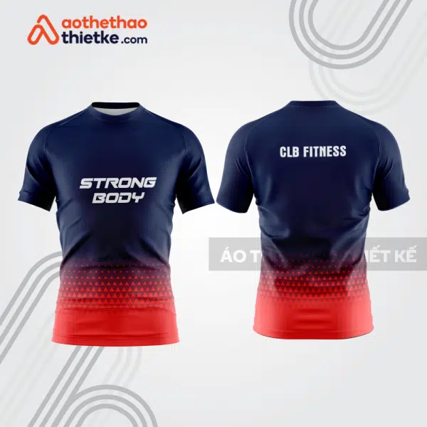 Mẫu thiết kế áo đồng phục t-shirt fitness & gym đẹp fg94