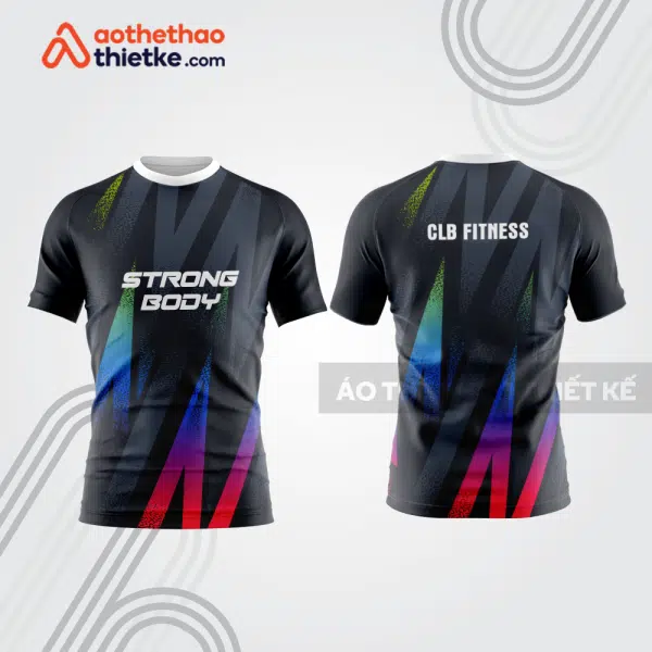Mẫu thiết kế áo đồng phục t-shirt fitness & gym đẹp fg97