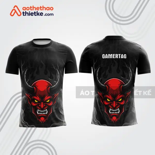 Mẫu thiết kế áo thun đồng phục thi đấu game thủ đẹp g810
