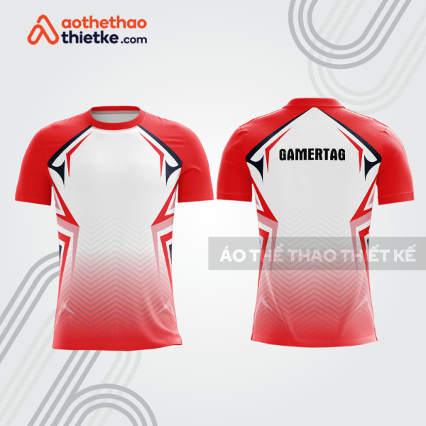 Mẫu thiết kế áo thun đồng phục thi đấu game thủ đẹp g838