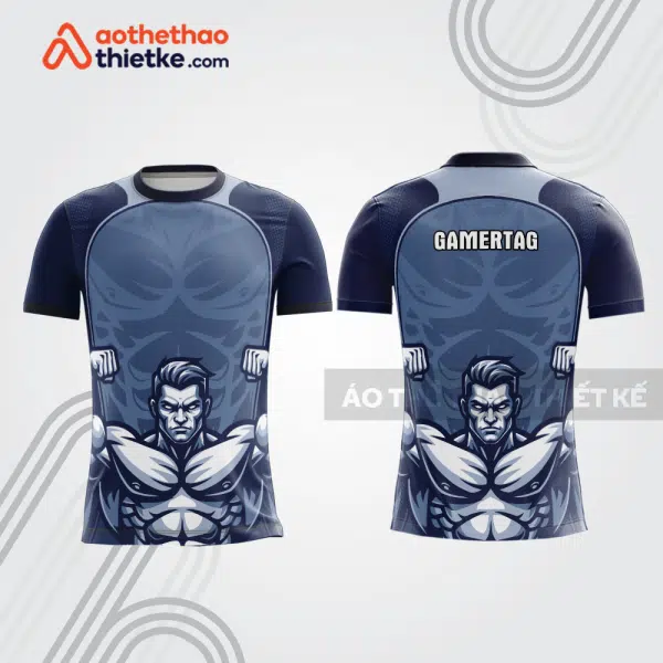Mẫu thiết kế áo thun đồng phục thi đấu game thủ đẹp g841