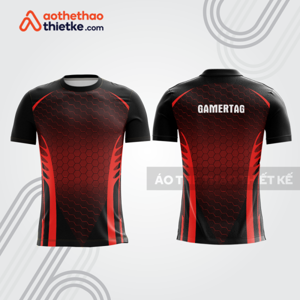 Mẫu thiết kế áo thun đồng phục thi đấu game thủ đẹp g857