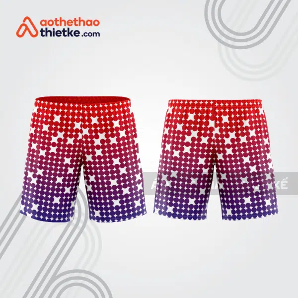 Mẫu thiết kế quần short thể thao cầu lông đẹp sh182