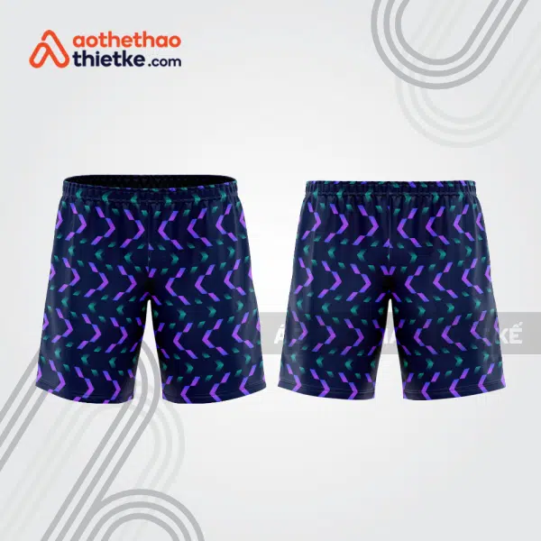 Mẫu thiết kế quần short thể thao cầu lông đẹp sh195