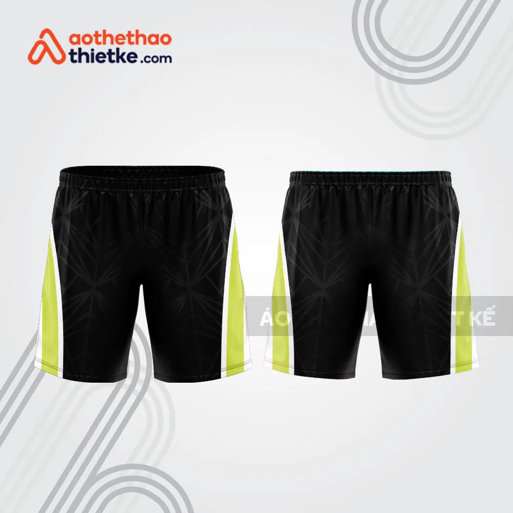 Mẫu thiết kế quần short thể thao bóng bàn đẹp sh226