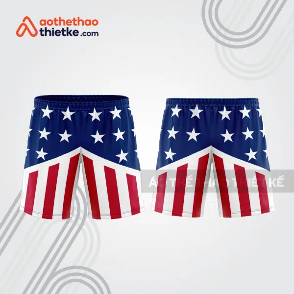 Mẫu thiết kế quần short thể thao tùy chỉnh đẹp sh288