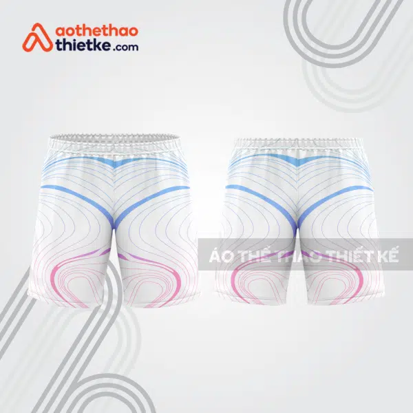 Mẫu thiết kế quần short thể thao tùy chỉnh đẹp sh332