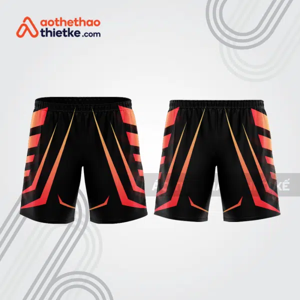 Mẫu thiết kế quần short đồng phục thể thao tùy chỉnh đẹp sh340