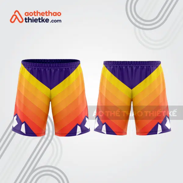 Mẫu thiết kế quần short đồng phục thể thao tùy chỉnh đẹp sh344