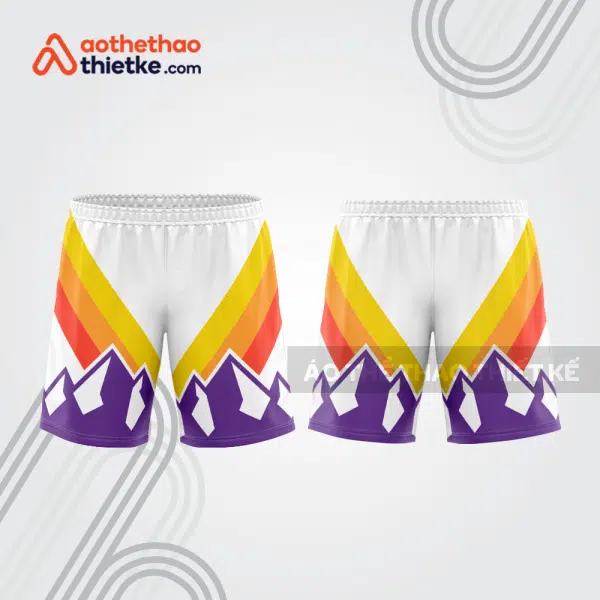 Mẫu thiết kế quần short đồng phục thể thao tùy chỉnh đẹp sh345