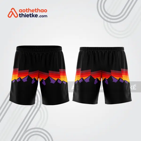 Mẫu thiết kế quần short đồng phục thể thao tùy chỉnh đẹp sh346