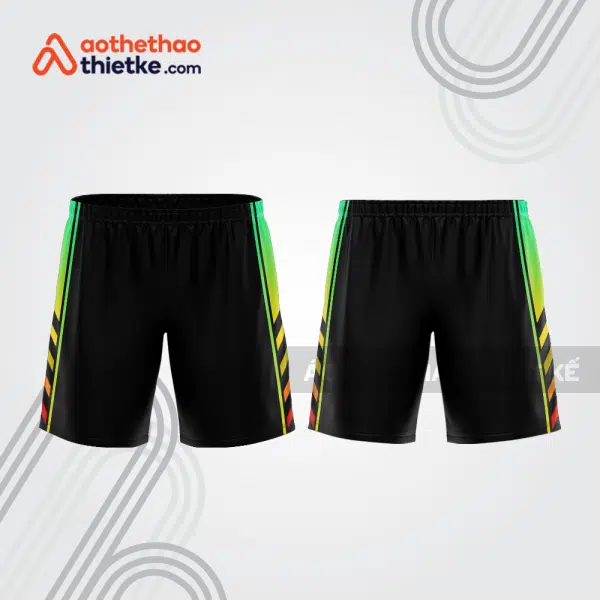 Mẫu thiết kế quần short đồng phục thể thao tùy chỉnh đẹp sh350