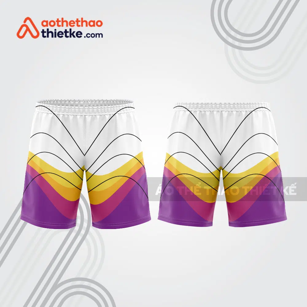 Mẫu thiết kế quần short đồng phục thể thao tùy chỉnh đẹp sh361