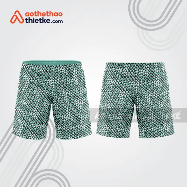 Mẫu thiết kế quần short đồng phục thể thao nam nữ đẹp sh372