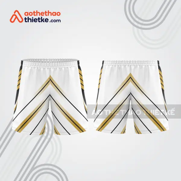 Mẫu thiết kế quần short đồng phục thể thao nam nữ đẹp sh377