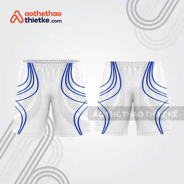 Mẫu thiết kế quần short đồng phục thể thao nam nữ đẹp sh379