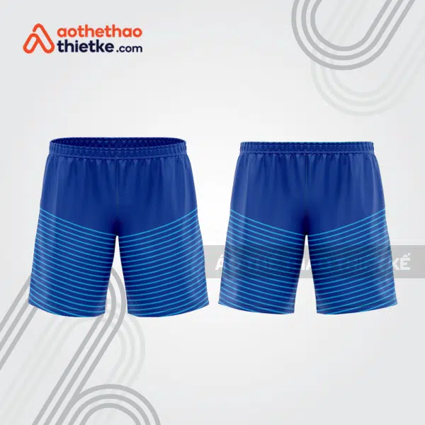 Mẫu thiết kế quần short đồng phục thể thao nam nữ đẹp sh384