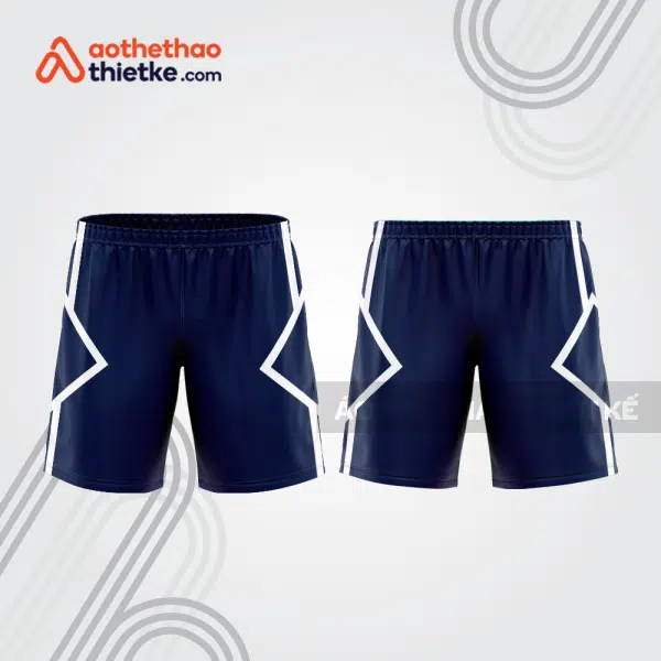 Mẫu thiết kế quần short thể thao nam nữ đẹp sh385