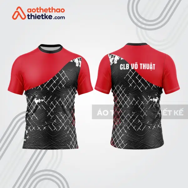 Mẫu thiết kế áo đồng phục t-shirt võ thuật vt102