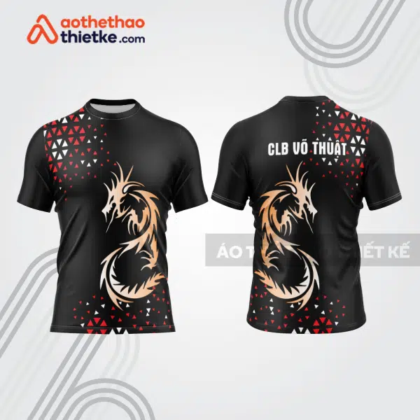 Mẫu thiết kế áo đồng phục t-shirt võ thuật vt103