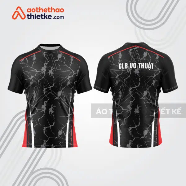 Mẫu thiết kế áo đồng phục t-shirt võ thuật vt104