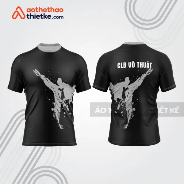 Mẫu thiết kế áo đồng phục t-shirt võ thuật vt107