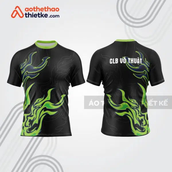 Mẫu thiết kế áo đồng phục t-shirt võ thuật vt108