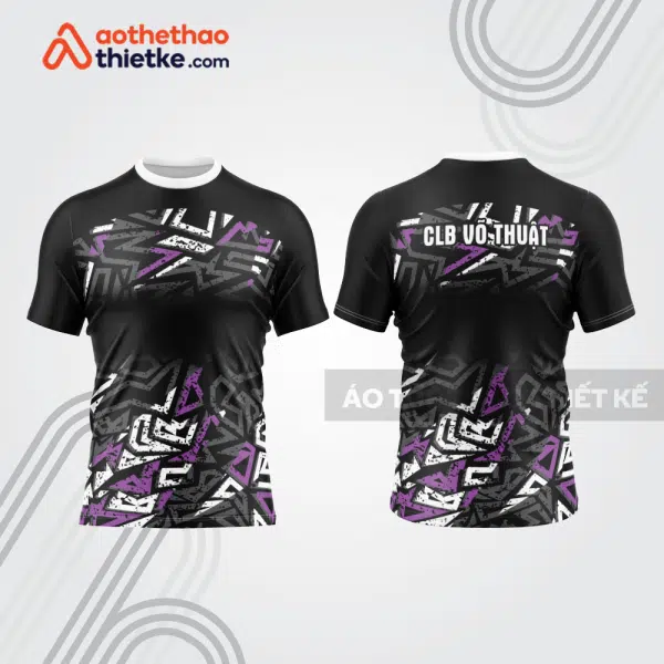 Mẫu thiết kế áo đồng phục t-shirt võ thuật vt109