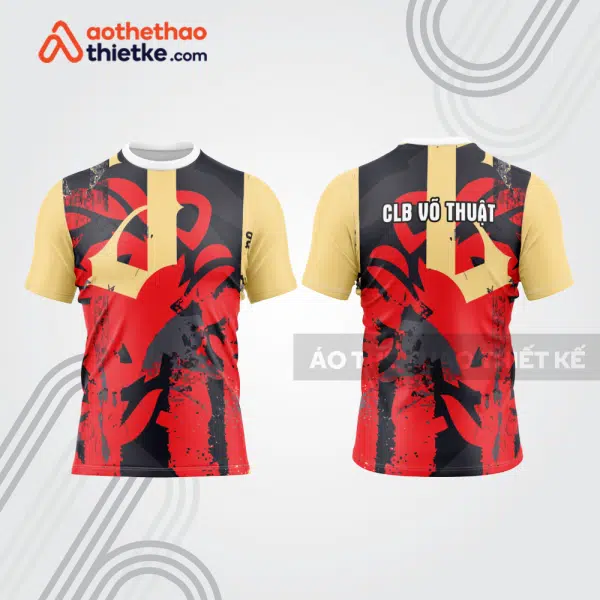 Mẫu thiết kế áo thun t-shirt võ thuật vt113