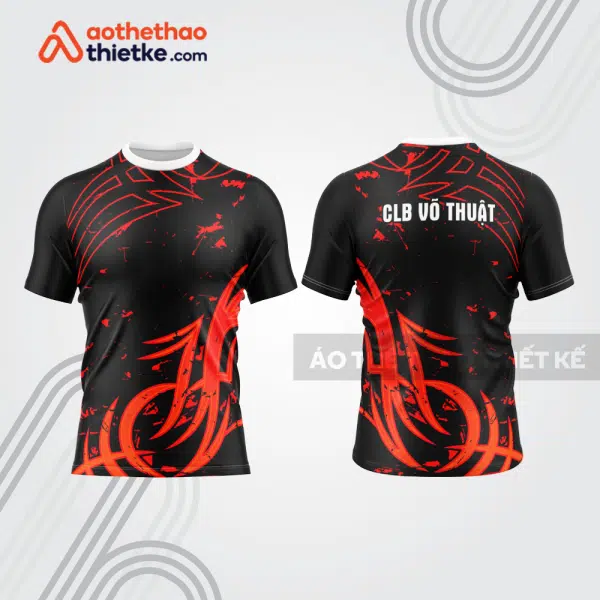 Mẫu thiết kế áo thun t-shirt võ thuật vt114