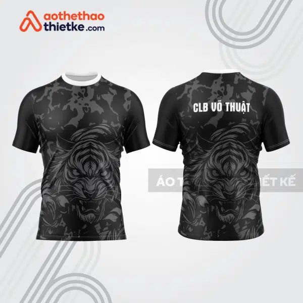 Mẫu thiết kế áo thun t-shirt võ thuật vt117