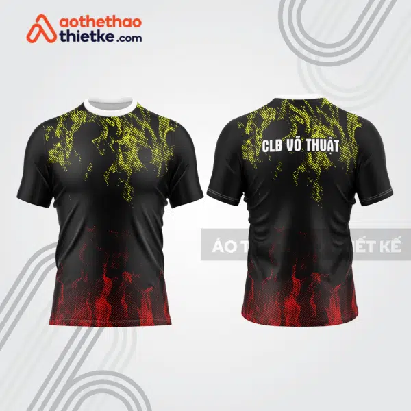 Mẫu thiết kế áo thun t-shirt võ thuật vt119