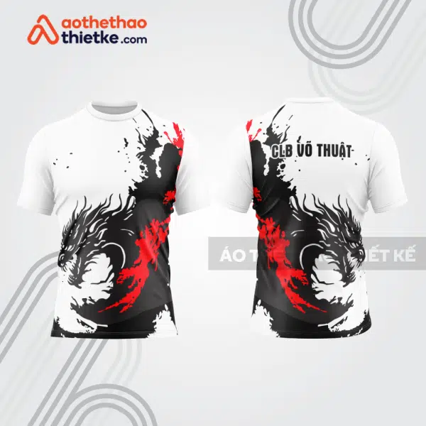 Mẫu thiết kế áo thun t-shirt võ thuật vt123
