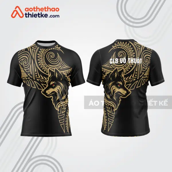 Mẫu thiết kế áo thun t-shirt võ thuật vt124