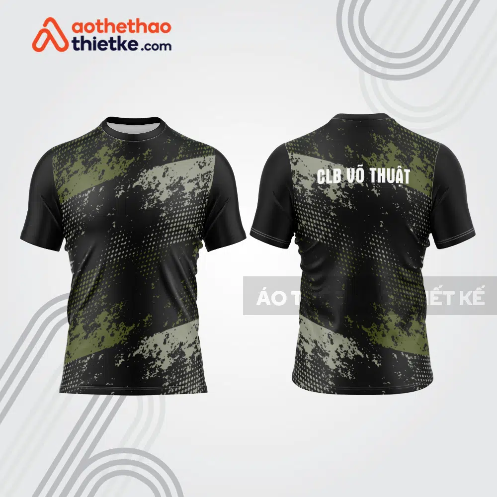 Mẫu thiết kế áo thun t-shirt võ thuật vt126