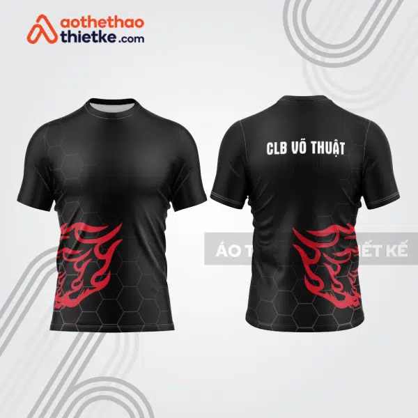 Mẫu thiết kế áo thun t-shirt võ thuật vt131