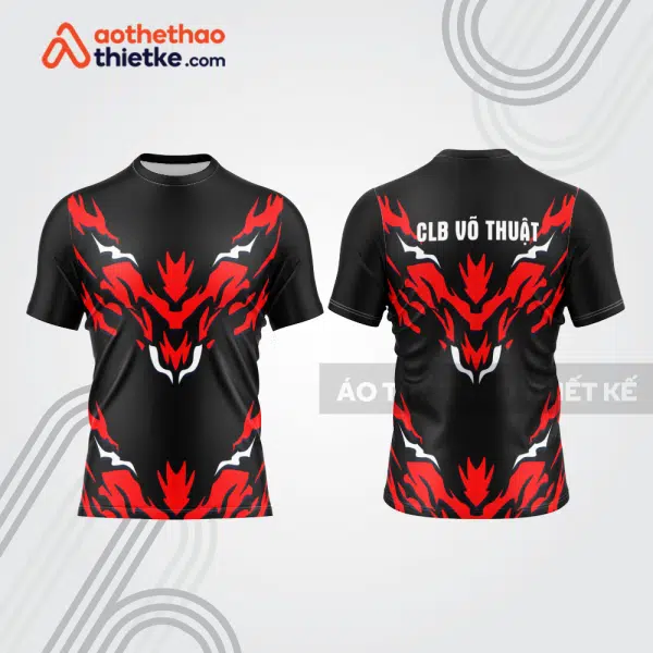 Mẫu thiết kế áo thun t-shirt võ thuật vt133
