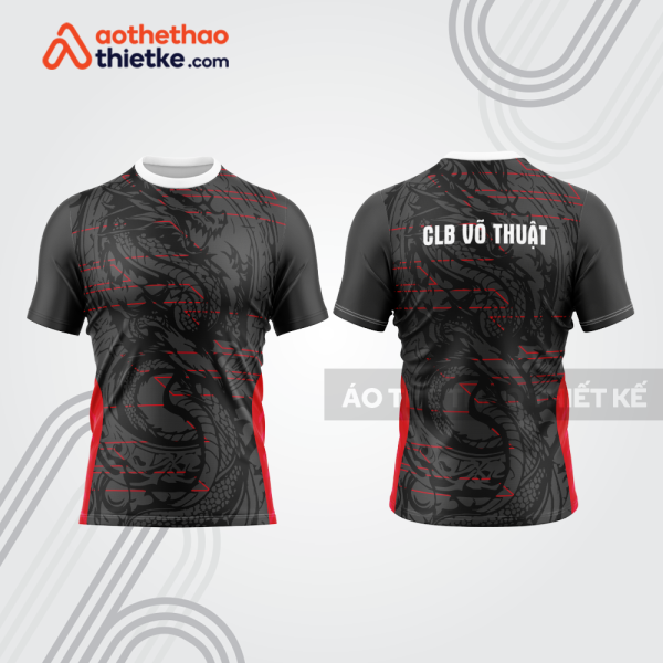 Mẫu thiết kế áo thun t-shirt võ thuật vt136