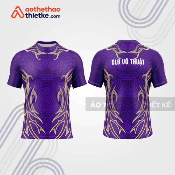 Mẫu thiết kế áo thun t-shirt võ thuật vt139