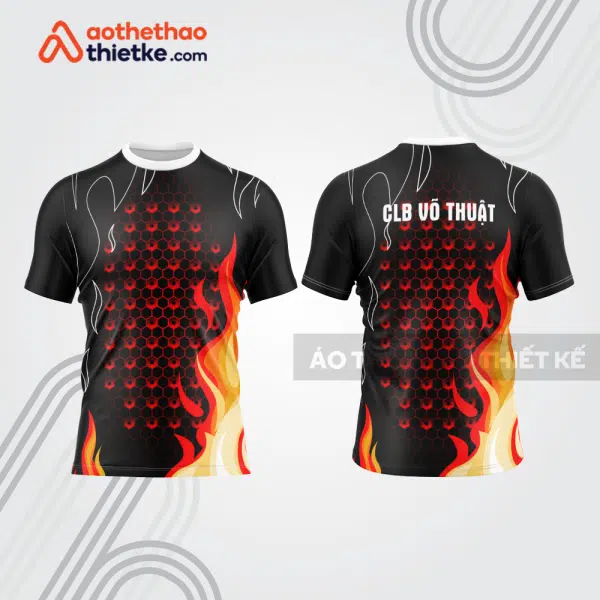 Mẫu thiết kế áo thun t-shirt võ thuật vt141