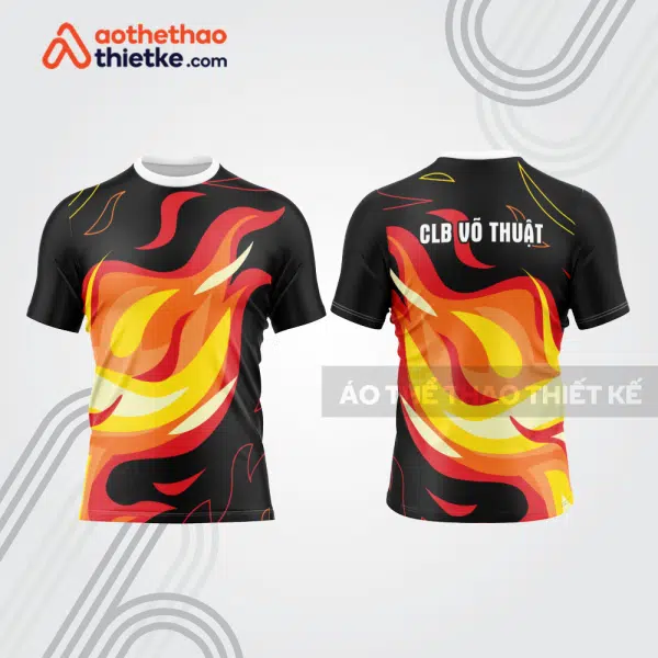 Mẫu thiết kế áo thun t-shirt võ thuật vt142